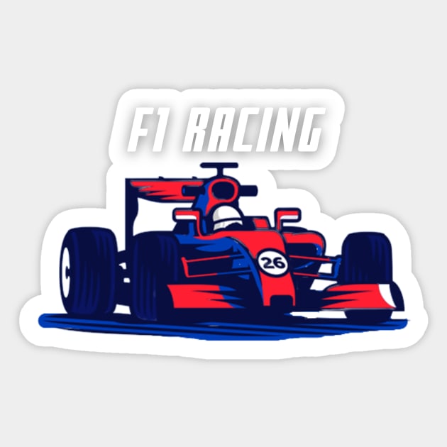 F1 RACING Sticker by MOTOSHIFT